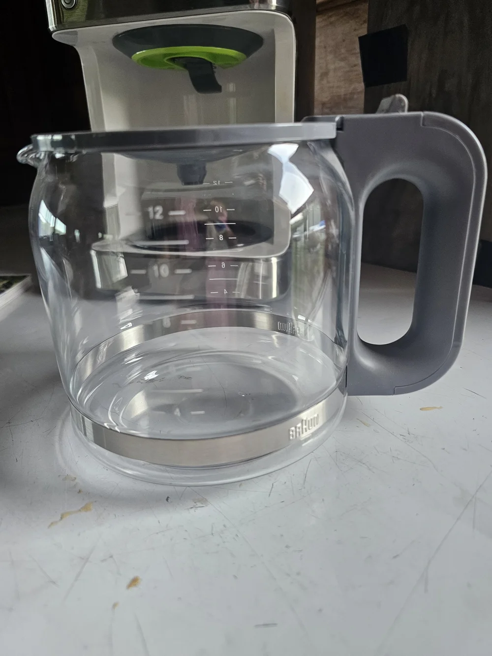 Replacement Glass Coffee Carafe / Pot for Braun